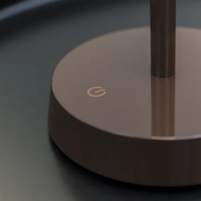 Ideal Lux - Lampada LED dimmerabile touch LOLITA LED/2,8W/5V IP54 marrone