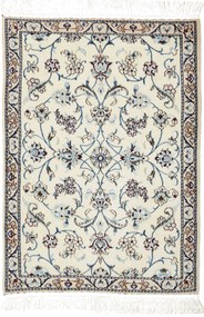 Nain Tappeto persiano 90x70 Beige (Iran) Annodato A Mano