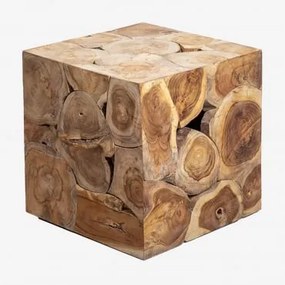 Comodino in legno Grook Marrone Legno Naturale - Sklum
