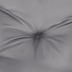 Cuscino per Panca Grigio 180x50x7 cm in Tessuto Oxford