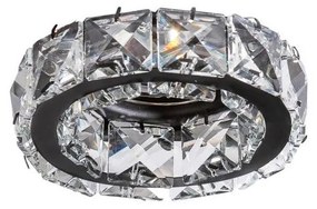 Azzardo AZ4175 - Faretto da incasso ESTER 1xGU10/50W/230V tondo nero