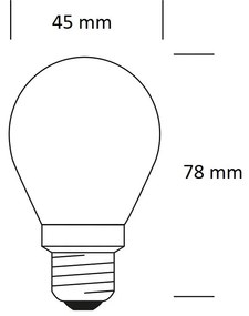 Sfera Stick 1055lm 7,0W E27 CW