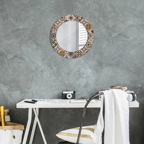 Specchio tondo con decoro Modello turco fi 50 cm