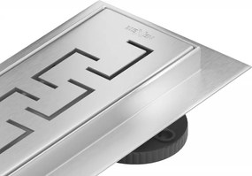Mexen Flat 360° M15 scarico lineare rotante 50 cm, inox - 1024050-40