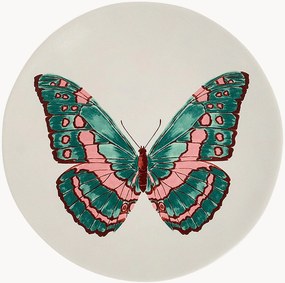 Piatto da dessert fatto a mano Butterfly Manor