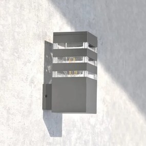 Lampada da parete esterna TEKSAS 1xE27/12W/230V IP44 antracite
