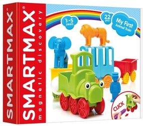 Smartmax - Il mio primo treno con animali - 22 pz