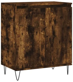 Credenza rovere fumo 60x35x70 cm in legno multistrato