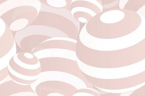 Carta da parati – Astrazione rosa delicata