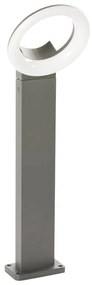 Lampione da giardino LED, Quito H 60 cm, antracite 1000 LUMEN, IP54 INSPIRE