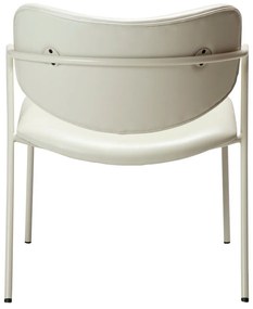 Poltrona in similpelle crema Zed - DAN-FORM Denmark