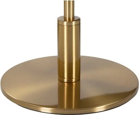 Lampada da tavolo bianca/dorata (altezza totale 50 cm) Ball Feather – Mauro Ferretti