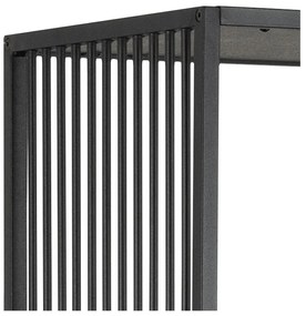 Libreria nera in pietra 85x185 cm Strington - Actona