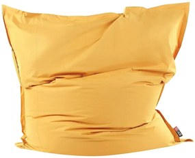 Fodera poltrona sacco nylon impermeabile giallo 180 x 230 cm FUZZY Beliani