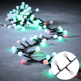 Luci a corda verdi con 550 LED multicolor 14m IP44 - Comet