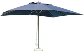 ACIS - ombrellone da giardino palo centrale in alluminio 3 x 4 m
