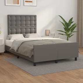 Giroletto Con Testiera Crema 120x200 Cm İn Similpelle /