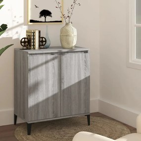 Credenza grigio sonoma 60x35x70 cm in legno ingegnerizzato