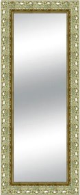 Specchio Traforata rettangolare in legno argento, oro 70 x 170 cm