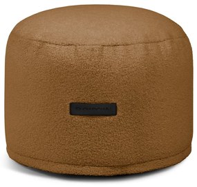 Puof a sacco marrone con rivestimento in bouclé Mini – SLOWDOWN