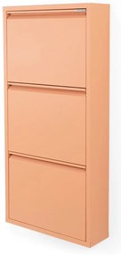 Scarpiera in metallo color salmone Billy - Spinder Design
