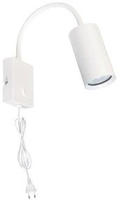 Brilagi - Lampada flessibile da muro SELE 1xGU10/30W/230V bianco