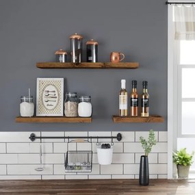 Mensola da parete SHELFY marrone