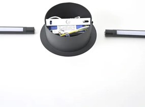 Brilagi - Applique a LED LUGO DUE LED/9W/230V nero