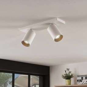 Arcchio faretto Brinja, set di 2, bianco, angolare, a 2 luci, GU10 Brinja Arcchio, dimmerabile, Bianco / Opale, Corridoio, Alluminio, Moderno, Faretto