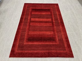 Loribaft Tappeto 300x200 Rosso (Iran) Annodato A Mano