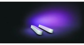 Philips - Set 2x lampada da tavolo dimmerabile LED RGB Hue AMBIANCE 6W 230V bian