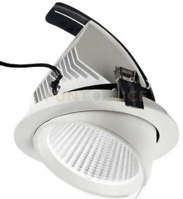Gfa910c- faretto da incasso regolabile in alluminio a led 3000k 160...