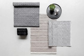 Tappetino per il bagno beige in tessuto 50x80 cm Shaki – Wenko