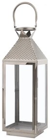 Lanterna argento 55 cm BALI Beliani
