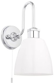 Endon 95506 -Applique da bagno PIPER 1xE27/10W/230V IP44 cromo lucido