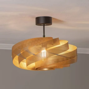 Euluna Plafoniera Vento, color oro, Ø 50 cm
