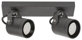 Rabalux - Faretto da muro da esterno 2xGU10/35W/230V IP44