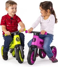 Funny Wheels - Bicicletta senza pedali 2 in 1 RIDER SUPER SPORT verde/nero