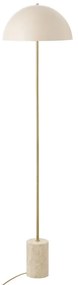Lampada da terra beige con paralume in metallo (altezza totale 155 cm) Sheffield – House Nordic