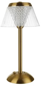 Lampada da tavolo touch 33 cm oro