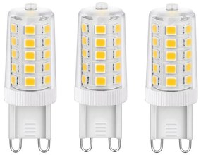 SET 3x Lampadina LED ECOLINE G9/3,5W/230V 3000K - Brilagi