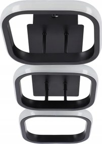 Plafoniera LED 33W/230V nera