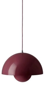 &Tradition - Flowerpot VP7 Lampada a Sospensione Dark Plum &Tradition