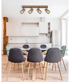 Globo 54314-4 - Faretto SATELLA 4xE14/40W/230V