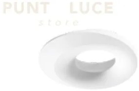 Faretto incasso tuono gu10 cut out diametro 9,6cm ip20 bianco