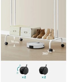 Appendiabiti mobile LINEA bianco