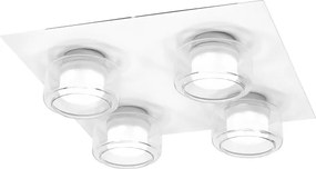 Osram - Plafoniera da bagno a LED ORBIS FLAME 4xLED/5,5W/230V IP44 bianca