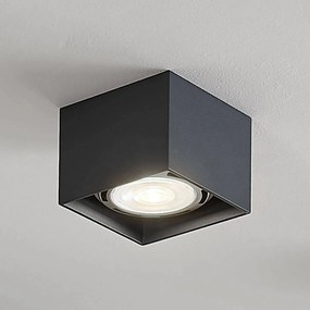 Faretto da soffitto Arcchio Mabel, 12 cm x 12 cm, grigio, GU10