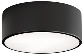 Plafoniera da bagno con sensore CLEO, 1x E27/24W/230V, Ø 20 cm, IP54, nero