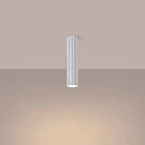 Sollux SL.1532 - Faretto KARBON 1xGU10/10W/230V 30 cm bianco